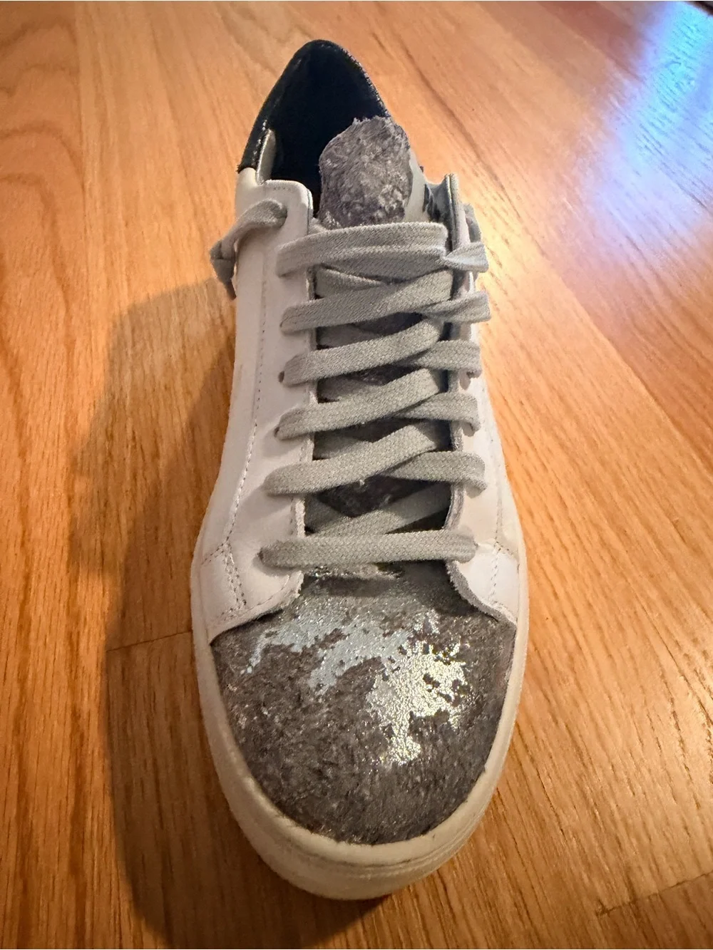 P448 White and Gray barely worn  Sneaker